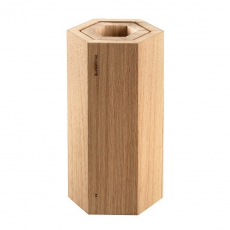 Blok na nože dub KAI