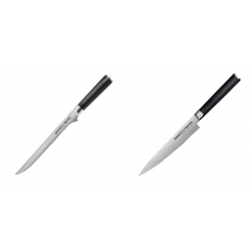 AKCE 1+1 Filetovací nůž Samura Mo-V (SM-0048), 218 mm + Univerzální nůž Samura Mo-V (SM-0023), 150 mm