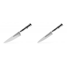 AKCE 1+1 Šéfkuchařský nůž Samura Bamboo (SBA-0085), 200 mm + Univerzální nůž Samura Bamboo (SBA-0023), 150 mm