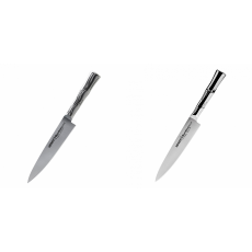 AKCE 1+1 Univerzální nůž Samura Bamboo (SBA-0021), 125 mm + Univerzální nůž Samura Bamboo (SBA-0023), 150 mm