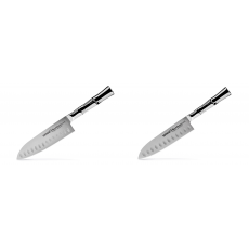 AKCE 1+1 Santoku nůž Samura Bamboo (SBA-0094), 160 mm + Malý Santoku nůž Samura Bamboo (SBA-0093), 137 mm
