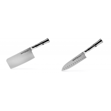 AKCE 1+1 Kuchyňský nůž-sekáček Samura Bamboo (SBA-0040), 180 mm...