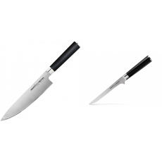 AKCE 1+1 Šéfkuchařský nůž Samura MO-V (SM-0085), 200mm + Vykosťovací nůž Samura MO-V (SM-0063), 150mm
