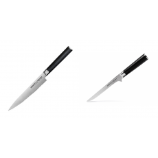 AKCE 1+1 Univerzální nůž Samura Mo-V (SM-0023), 150 mm + Vykosťovací nůž Samura MO-V (SM-0063), 150mm
