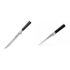 AKCE 1+1 Filetovací nůž Samura Mo-V (SM-0048), 218 mm + Vykosťovací nůž Samura MO-V (SM-0063), 150mm