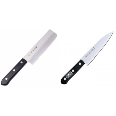 AKCE 1+1 Japonský Nakiri nůž Tojiro Western 165mm + Japonský univerzální nůž Tojiro Western (F-313), 135 mm