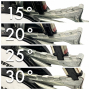 Ostřič nožů Warthog V-Sharp A4 Elite 15°-30° Gun Metal Grey