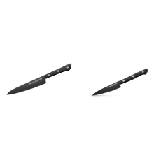 AKCE 1+1 Kuchyňský univerzální nůž Samura SHADOW (SH-0023) 150mm + Nůž na ovoce a zeleninu Samura SHADOW (SH-0011) 99mm