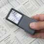 Zvětšovací sklo Carson MiniBrite™ 5x Power LED Lighted Slide-Out Aspheric Magnifier, Protective Sleeve