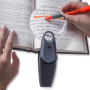 Zvětšovací sklo Carson FreeHand™ 2.5x Power LED Lighted HandHeld/Hands-Free Magnifier, 5.5x Spot Lens