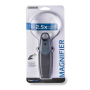 Zvětšovací sklo Carson FreeHand™ 2.5x Power LED Lighted HandHeld/Hands-Free Magnifier, 5.5x Spot Lens