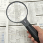 Zvětšovací sklo Carson SplitHandle™ 2x HandHeld/Hands-Free Acrylic Lens Magnifier/3.5x Spots Lens/Neck Strap
