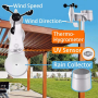 Meteostanice Bresser ClearView WiFi s čidlem 7-v-1